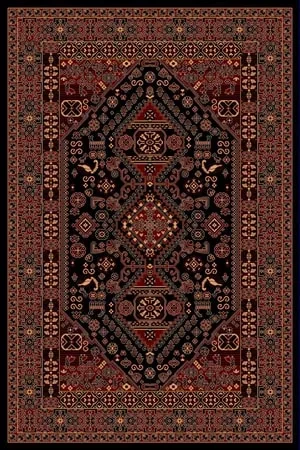 Afghan Carpets/Rugs H2022B_HB255_BLACK