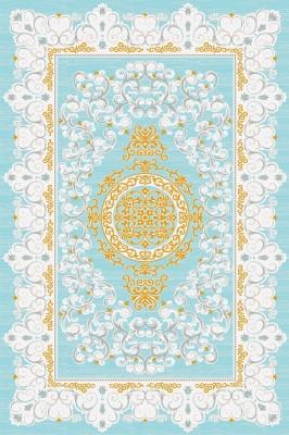 Flosh-Golden Yarn Carpet H4401A_CP333_200X300_BLUE