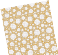 W2W Shrink Yellow Speckled Carpet