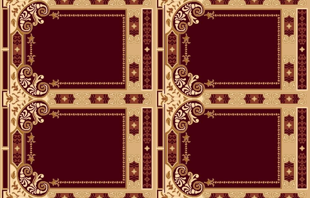 Mosque Carpet & Prayer Rug M917A_red