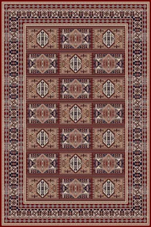Afghan Carpets/Rugs H6555A_PLR11_RED