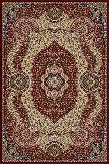 Mega Persian Color Triangle Shaped Red Carpet