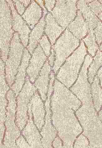 Mabel Lightning Pattern Brown Carpet