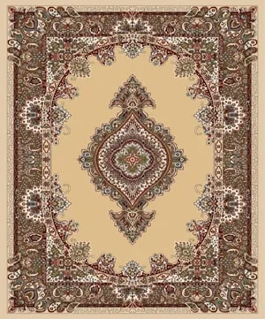 Chenille Rug Carpet C0107A_PLR22_BEIGE