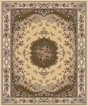 Chenille Rug Carpet C0106A_PLR22_BEIGE