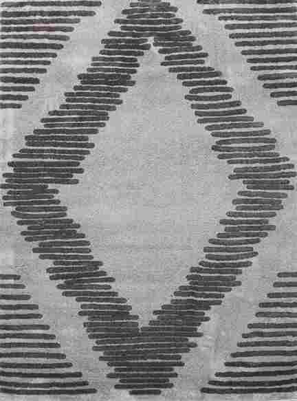 Mabel Gray Patterned Carpet