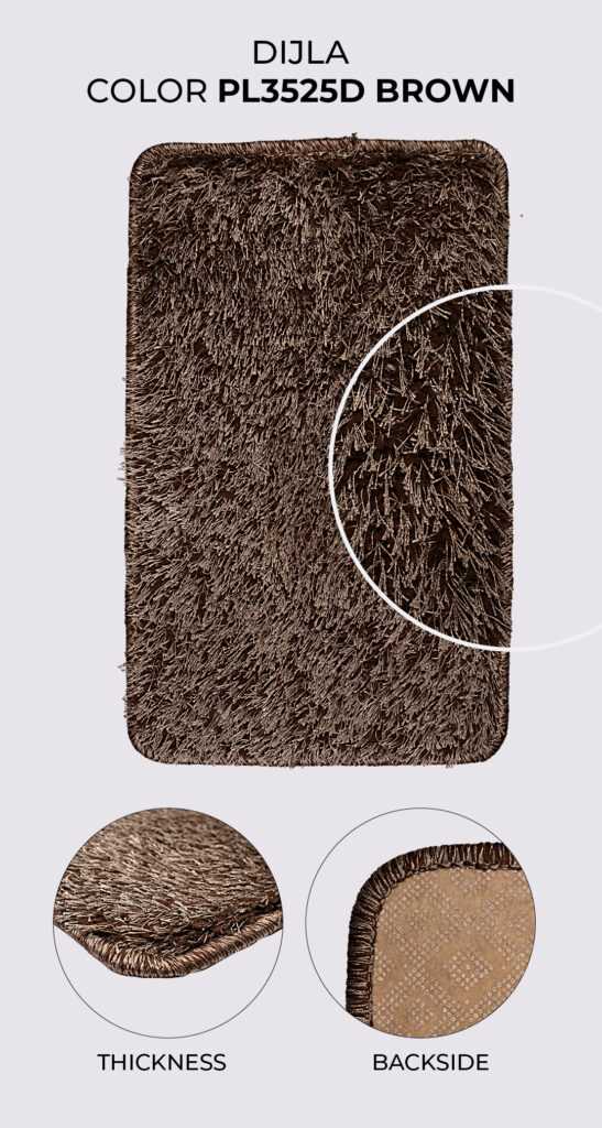 Tufting Carpet DIJLABROWN