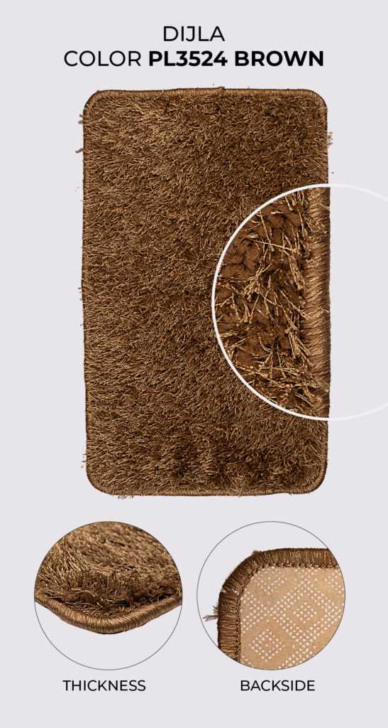 Tufting Carpet DIJLABROWN3524