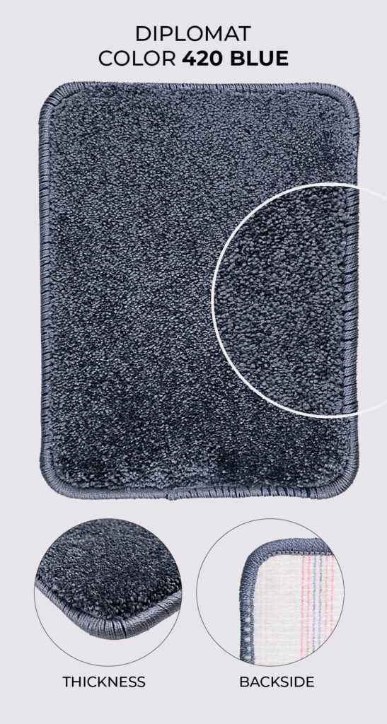 Tufting Carpet DIPLOMATBLUE