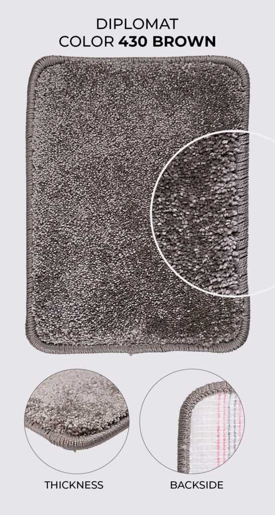Tufting Carpet DIPLOMATBROWN