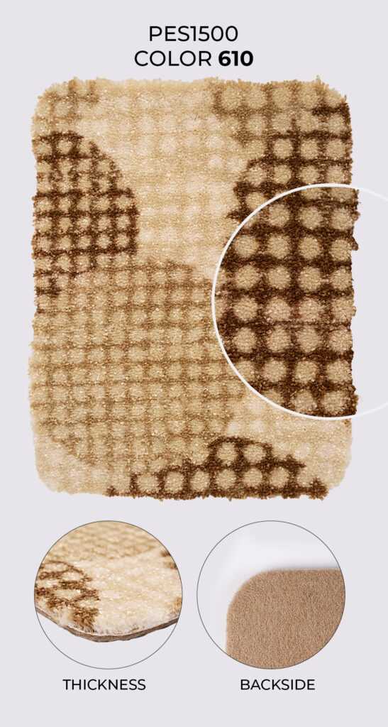 Tufting Carpet PES1500-610