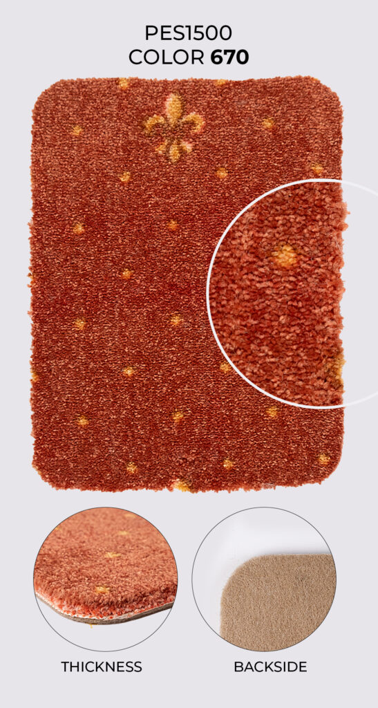 Tufting Carpet PES1500-670
