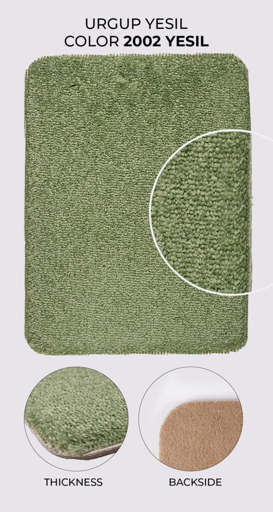 Tufting Carpet URGUPYESIL